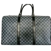 HORIZONPLUS, новинка, Мужская Роскошная Большая вместительная сетчатая кожаная деловая дорожная сумка с отделением для обуви