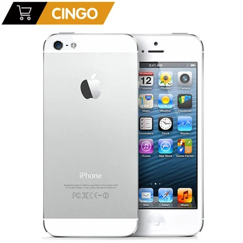 

Unlocked Original iPhone 5 16GB/32GB/64GB ROM Dual-core 3G 4.0 inches Screen 8MP Camera iCloud WIFI GPS IOS OS Cell Phones
