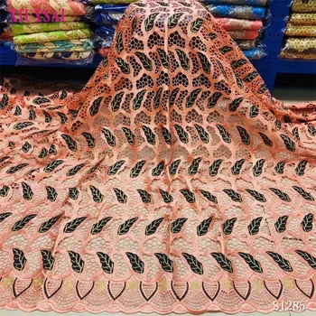 

Color Guipure Lace Fabric 2020 High Quality Nigerian Cord Lace Fabric For Wedding Dresses S1287
