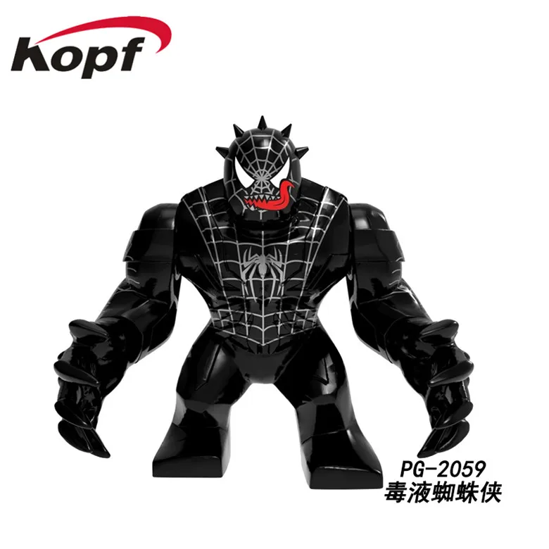 PG2059 20pcs No Box 20 шт. большой размер модели строительные блоки Супер Герои Тор Железный человек Локи муравьиный человек танос Капитан Америка детские игрушки PG8258 - Цвет: PG2059 20pcs No Box