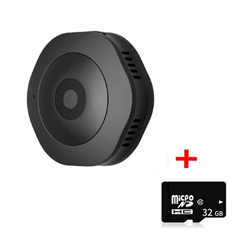 Black With WIFI 32G Мини H6 wifi камера HD 1080P микро видео камера инфракрасного ночного видения сеть умный мониторинг Домашняя безопасность водонепроницаемый - Цвет: Black With WIFI 32G