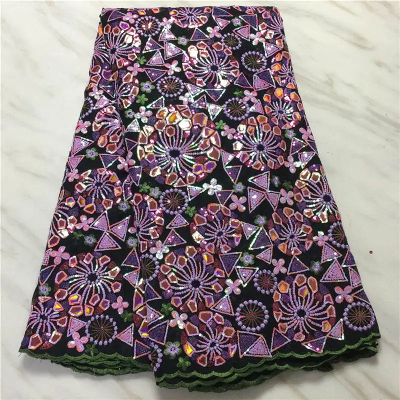 Bestway Exclusive Sequin African Lace 5 Yards French Net Luxury Embroidery Nigerian Celebration Elegant Inspired Fabric! PL30936 | Дом и сад