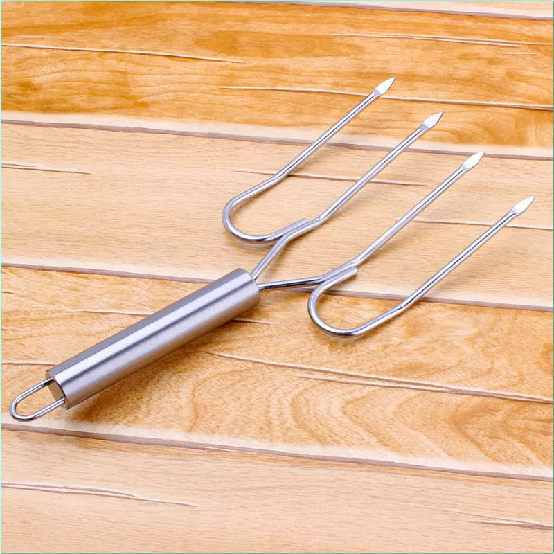 Endurance Stainless Steel Turkey Roast Lifters Long Handles for Strong Grip Dishwasher Safe FOU99