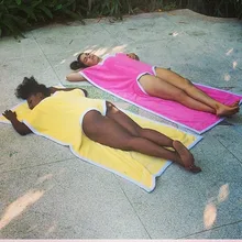 Пляжное полотенце ветронепроницаемое Женское боди бикини с завязками песчаное пляжное покрывало кимоно банное полотенце для спа пляжная юбка платье халат