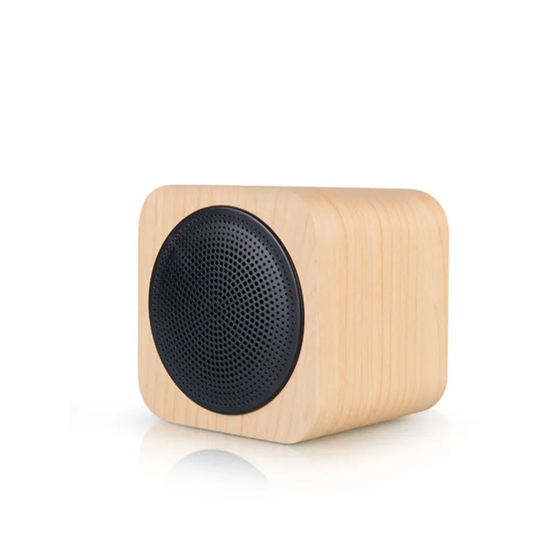 

A008 Bluetooth Speaker Wood Subwoofer Wooden Audio Wireless Small Wood Grain Wireless Bluetooth Speaker