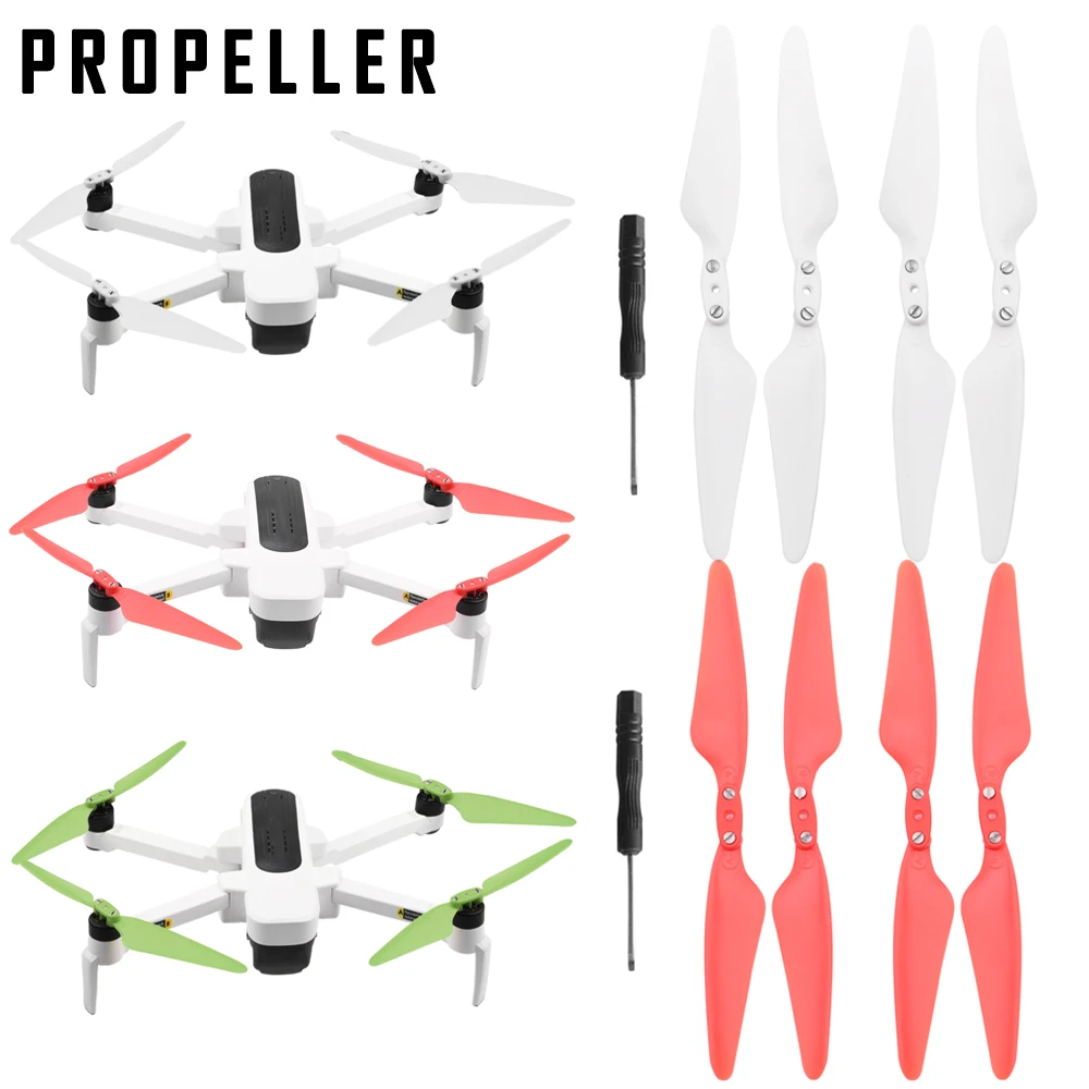 Foldable Propeller Spare Parts Replacement for Hubsan Zino H117S RC Drone Quadcopter DJA99