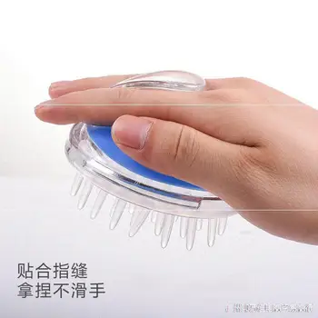 

Shampoo Useful Product Brush Adult Massage Comb Shampoo Comb Maker Scalp Head Silica Gel Circle Itching Catch Comb