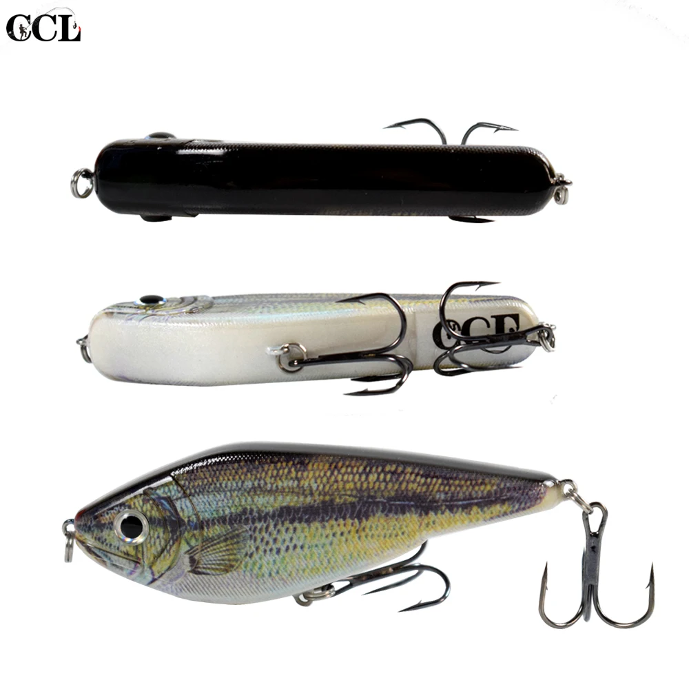 CCLTBA 90 мм 26 г Жесткий Пластиковый корпус Jerkbait Swimbait Suspending Pike Musky Bass рыболовные