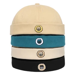 Nouveauté Et Chapeau à La Mode Pour Hommes Bonnet Marin Chapeau Décontracté Coton Respirant Printemps Et Automne Rétro Réglable Dames Chapeau Hip Hop 