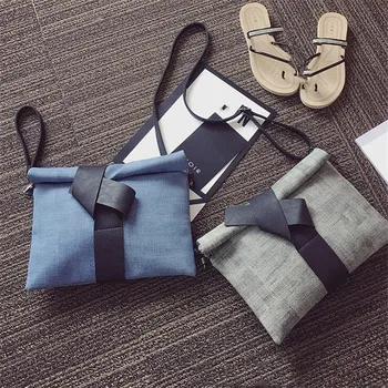 

Women Bag Envelope Evening Party Clutches Bags Bow Leather Crossbody Messenger Bags For Women Fashion Simple Handbags