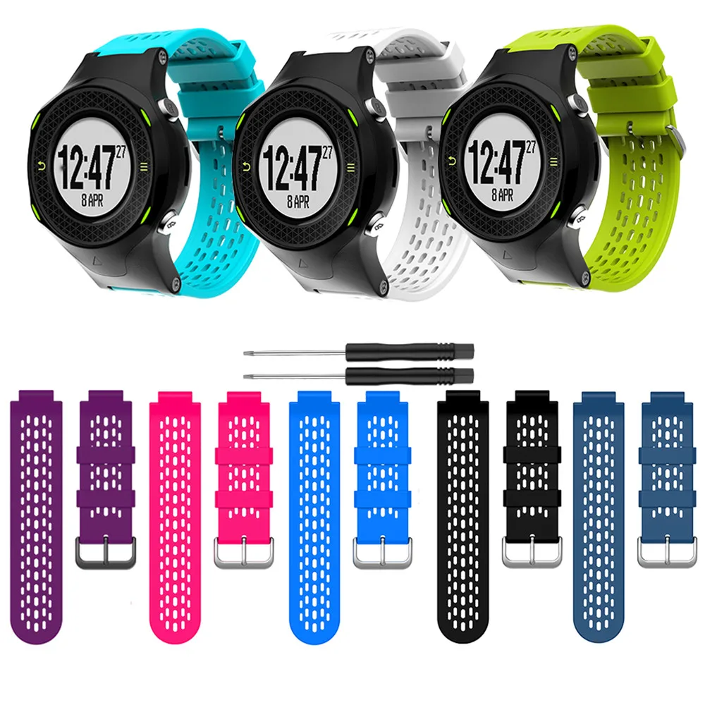 Ремешок силиконовый для наручных часов Garmin touchs4/S2 сменный Браслет смарт-часов