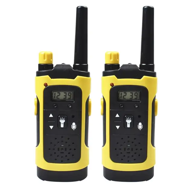 Electronic Toy children Wireless Walkie Talkie toys 2pcs parents kids interactive Long Reception Distance Walkie Talkie 1