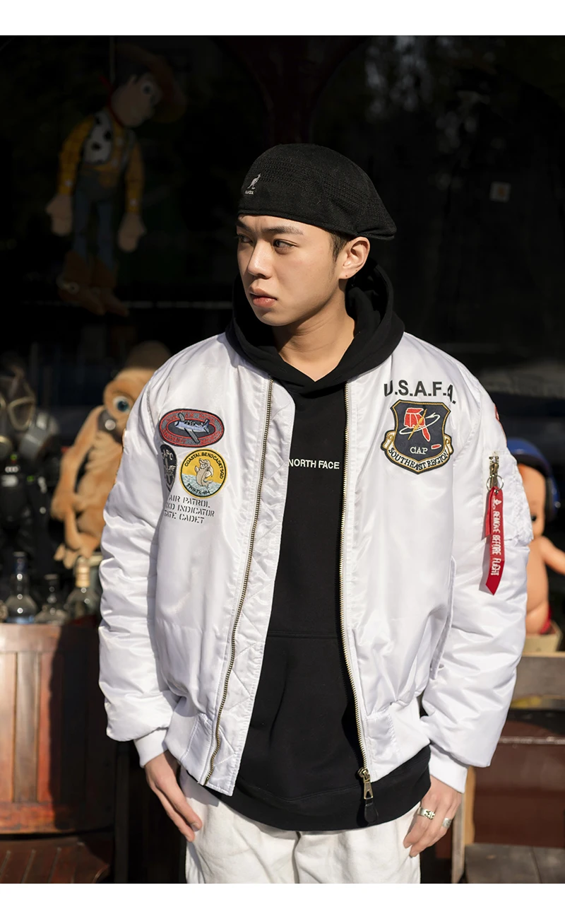 Air Force Varsity Flight Jacket Nylon 