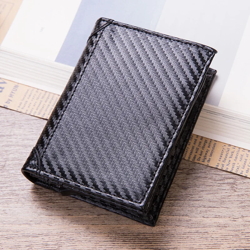 

Men Wallets RFID Women Front Pocket Leather Card Holder Wallet Blocking Bifold Multi Card Case Wallet Purse