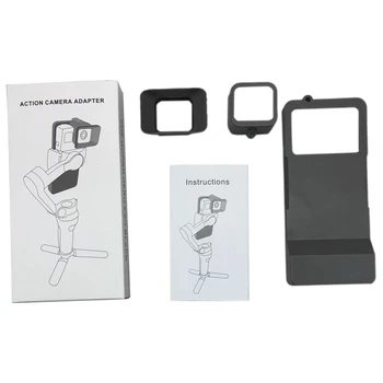 

MOOL Handheld Gimbal Adapter for DJI Osmo Mobile 3 to for GoPro Hero 5 6 7 Black Action Mount Plate Camera Adapter