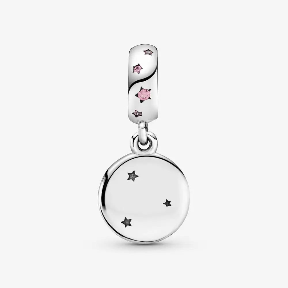 Nowy 925 Sterling Silve gitara kwiaty deskorolka koraliki Dangle Charms fit oryginalny Pandora bransoletki kobiety moda DIY biżuteria prezent