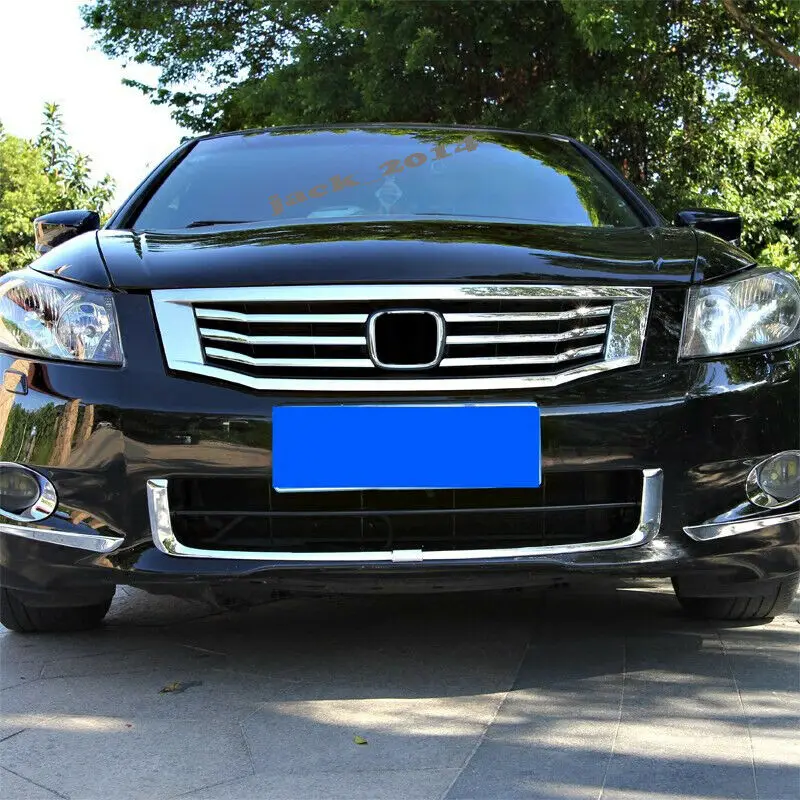 Передняя сетчатая решетка Нижняя крышка бампера для 2008 2009 2010 8th Gen Honda Accord Sedan
