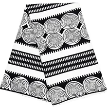 Голландский Настоящий блок воск Анкара Гана(Африка) восковая Ткань Чистый хлопок 6 ярдов