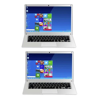 

14 Inch 1080P Laptop 4GB RAM 64GB EMMC Atom Z8350 Quad Core CPU Windows 10 System Notebook Computer