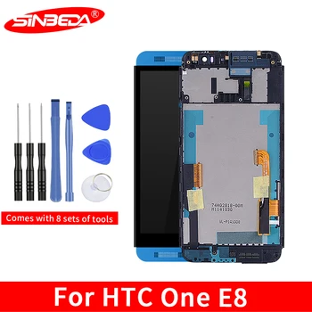 

Sinbeda 5.0" For HTC ONE E8 LCD Display Touch Screen with Frame Digitizer For HTC One E8 Display For HTC M8ST LCD Replacement