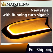 Дневные ходовые огни дневной свет черный светодиодный фонарь накладка ABS накладки на фары для FORD RANGER T6 Everest Raptor