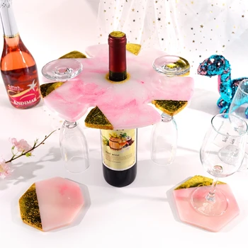 

Wine Rack Silicone Epoxy Resin Mold Silicone Wine Butler Casting Molds Wine Glass Holder Epoxy Resin Molds Kit Art Craft