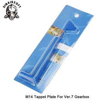 

Reinforced ABS plastic Blue M14 Tappet Plate For AEG Airsoft Version 7 Gearbox For Hunting Paintball Shooting Accessories