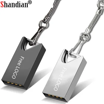 

Mini USB flash Drive pen drive USB 2.0 pendrive 64GB 32GB 16GB 4GB Flash Memory Stick with key ring 128GB U disk Creative gifts