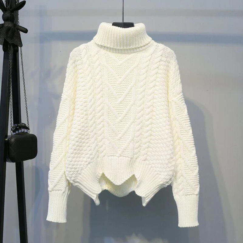 2020 Women 8 Solid Colors Autumn Winter Sweater
