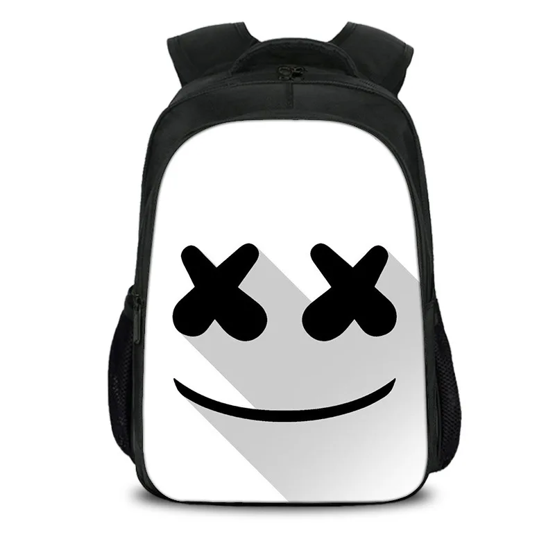 

Famous DJ Marshmello Alone Galaxy Space Backpack Luminous Backpack for Teenagers Students School Bags Women Men Travel Rucksack