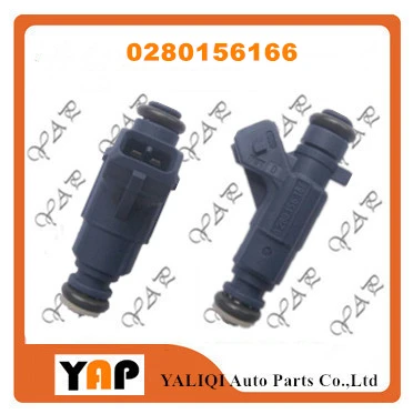Топливный инжектор(4) Подходит для BYD F3 zhongtai ZT racing SM Roewe 350 geely maple 1.6L L4 0280156166 1990-2005