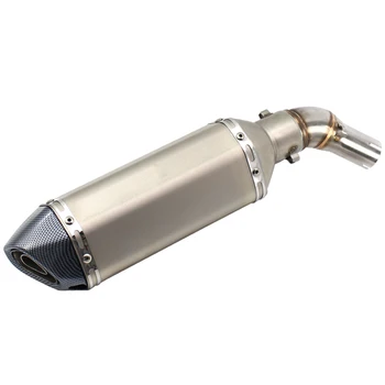

Motorcycle Exhaust System Link Pipe for Z250SL NINJA 250SL Exhaust Muffler Escape Silencer Leak Exhaust With DB Killer Accessory