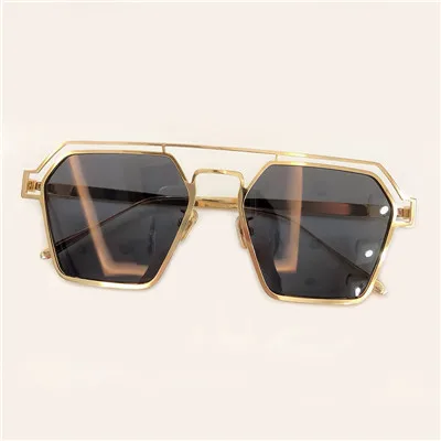 No1 Sunglasses Новинка, модные женские квадратные солнцезащитные очки, женские,, винтажные, брендовые, сплав, оправа, солнцезащитные очки, женские, Oculos de sol, UV400 - Цвет линз: No1 Sunglasses