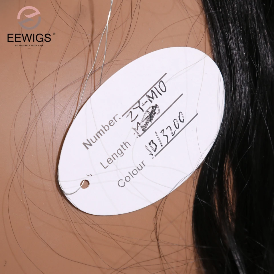 EEWIGS синтетический термостойкий парик Синтетические волосы на кружеве парик 13x4 наполовину оранжевого половина черный Косплэй парик афро-американские парики для чернокожих Для женщин