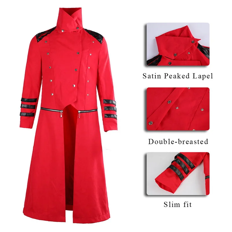 CYSINCOS новинка готический Тренч с капюшоном в стиле стимпанк модный костюм фрак