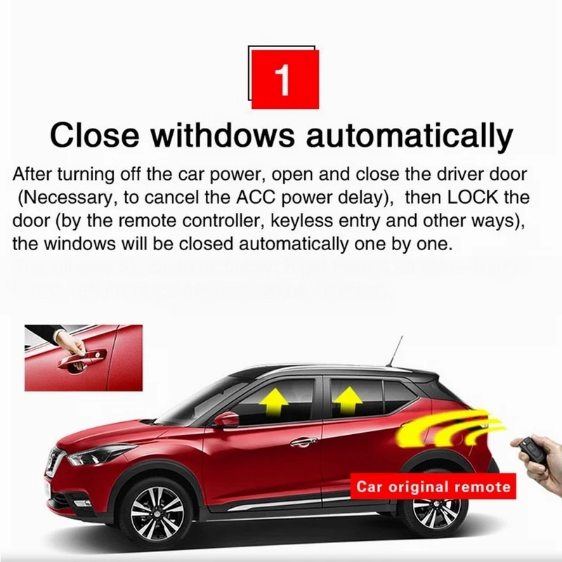 Автопривод WINSGO с кнопкой автоматического подъема 4 окна для Hyundai IX35 до 2017 года +
