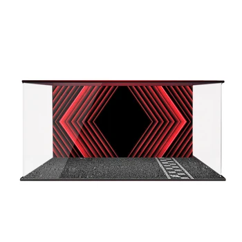 

Building Block Acrylic Display Box Show Case for Panigale V4 R 42107 (No Model Kit) - Pattern Version