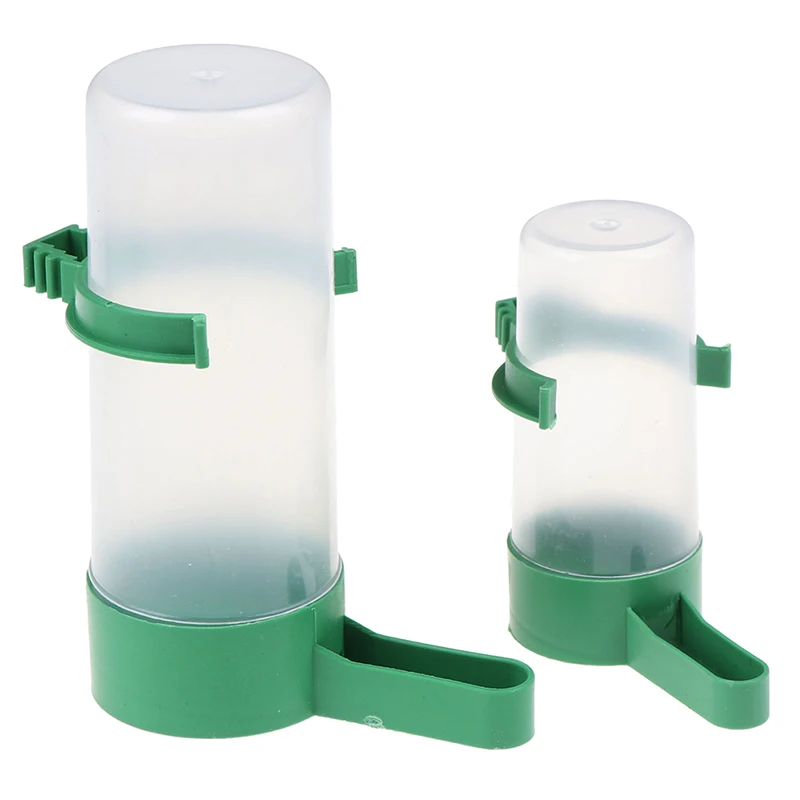 Bird Water Drinker Feeder Waterer with Clip Pet Supplies Dispenser Bottle Drinking Cup Bowls For Parrot Cage | Дом и сад