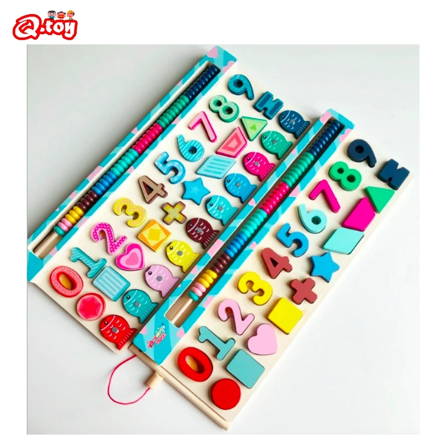best Children Busy Board Montessori Educational Wooden Toys Math ...