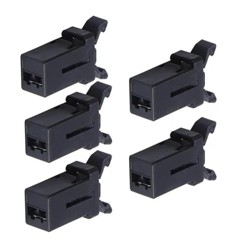 

5 Pcs/Set Plastic Trash Can Switch Wood Door Lock Push-type Switch Lid Bin Latch Repair Clip Home Improvement Household Parts