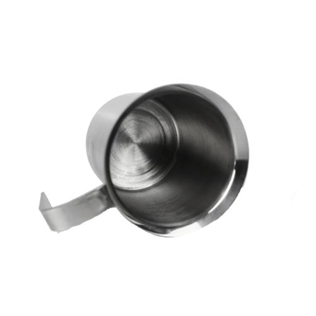 Manual Milk Frother Coffee Tea Cappuccino Maker Double Mesh Creamer Foam Coffee Maker, 400ML