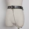 New Chain Small Bag Belts For Women Jean Punk Silver Pin Buckle Strap Belt Shoulder Bag Phone Pouch Waist Bags Hollow Rivet Girl ► Photo 3/6