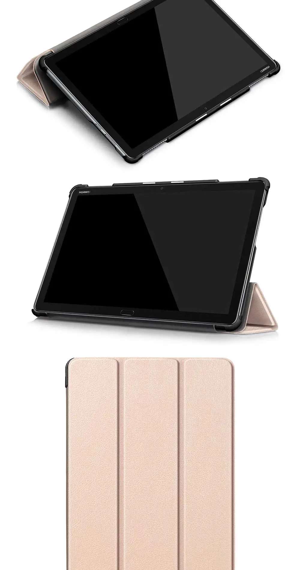 Для huawei MediaPad M5 Lite чехол 10 BAH2-W19/L09/W09 ультра тонкий PU кожаный смарт-Стенд чехол для Медиа Pad M5 Lite 10," Чехол