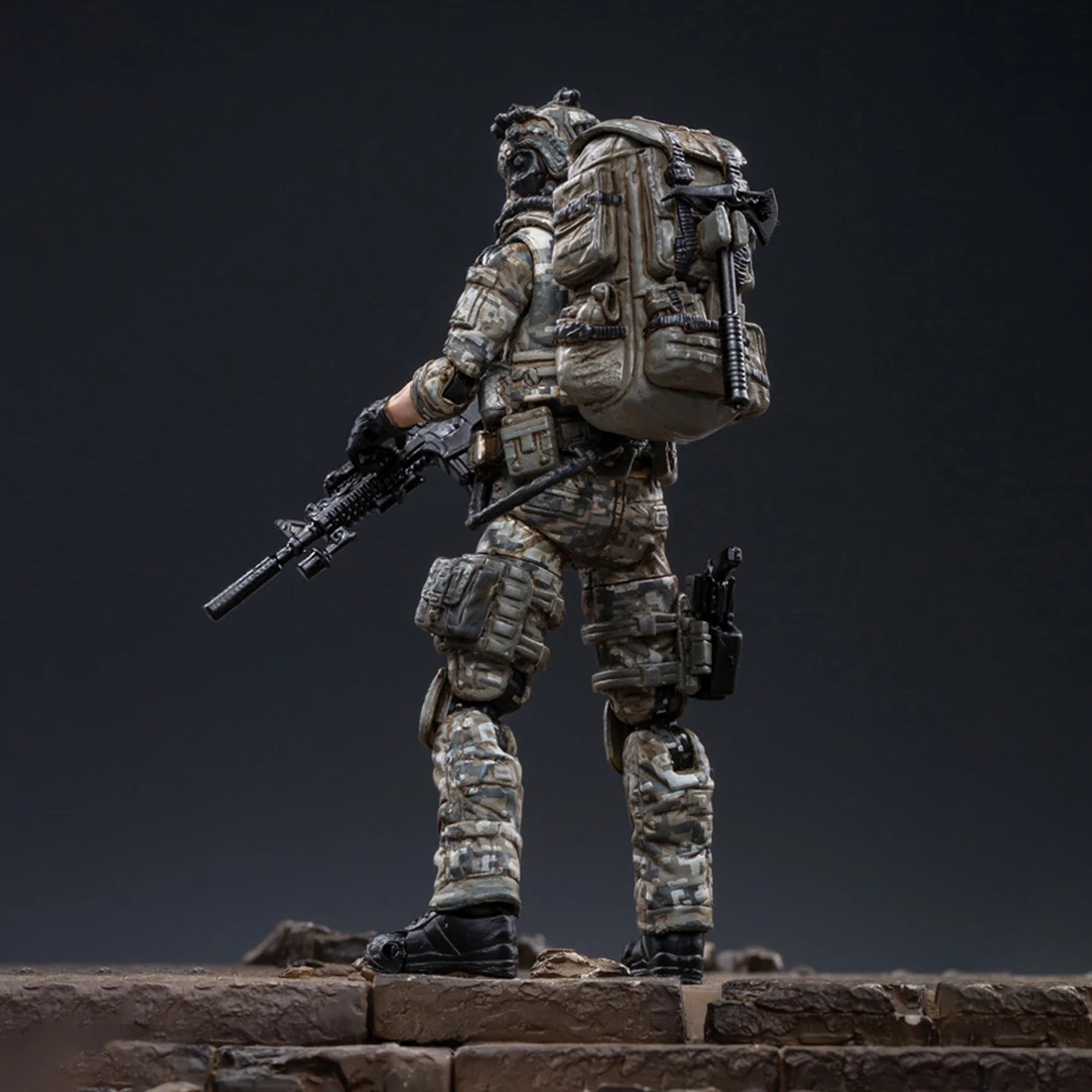 5 шт. 10,5 см 1/18 CF серия 3D DIY Съемная солдатская модель морской корпус Спецназ Модель с высокой степенью уменьшения
