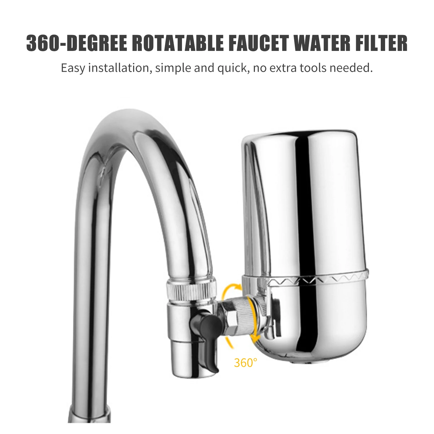 Кран фильтр для воды вращающийся на 360 градусов очиститель воды система фильтрации для жесткой воды уменьшает фторид свинца хлора кран