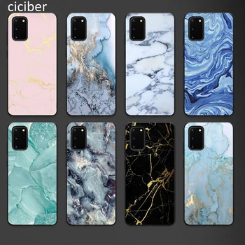 

Marble Phone Case for Samsung A50 A40 A70 A51 A71 A20 A20E S10 S20 S9 S8 S7 Edge Ultra Puls Note 10 9 8 Plus Cases Matte Soft