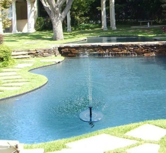 

Solar Powered Floating Pump Water Fountain Birdbath Home Pool Garden Decoration Bird Bath Fish Tank Circulation Druable Modern
