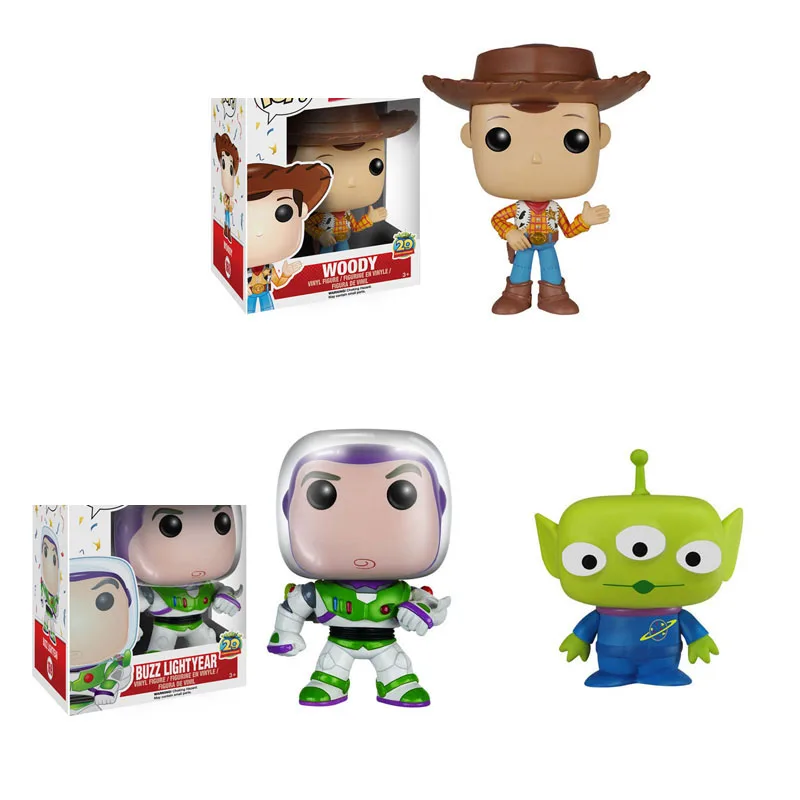 Экшн-фигурки из ПВХ FUNKO История игрушек мультфильма 4 Вуди Базз светильник