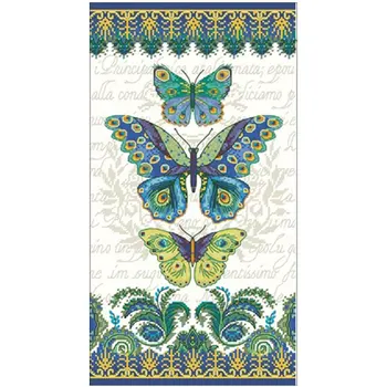 

Peacock butterfly patterns Counted Cross Stitch 11CT 14CT 18CT DIY Chinese Cross Stitch Kits Embroidery Needlework Sets