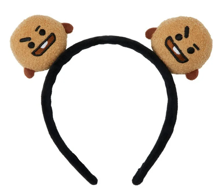 2 шт блестящая Милая концертная повязка на голову Pora Hairband рождественские аксессуары для волос на Хеллоуин шпилька уши Микки уши Минни Маус